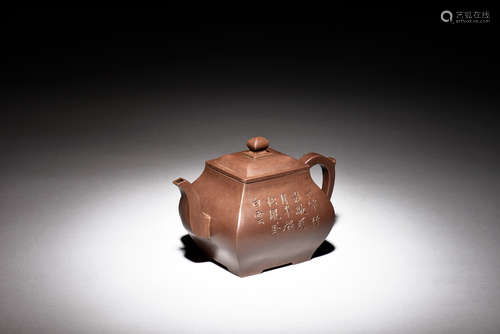 GU JINGZHOU: YIXING ZISHA TEAPOT