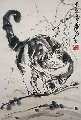 黄胄 猫