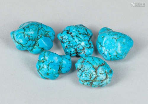 Large Size AZ Turquoise Stone Beads