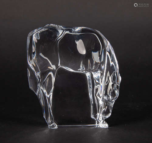 Collectible Art Deco HOYA Crystal Glass Horse