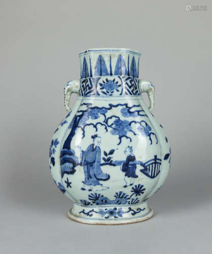 Chinese Blue White Porcelain Vase