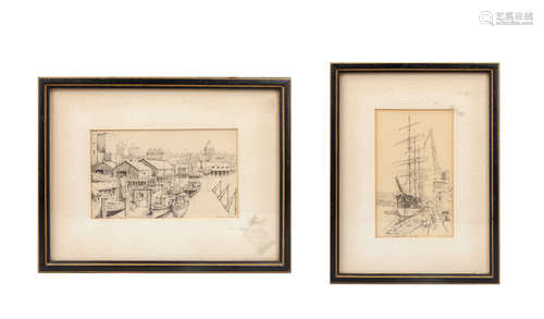 Set of Lithographs by Edward Goodall