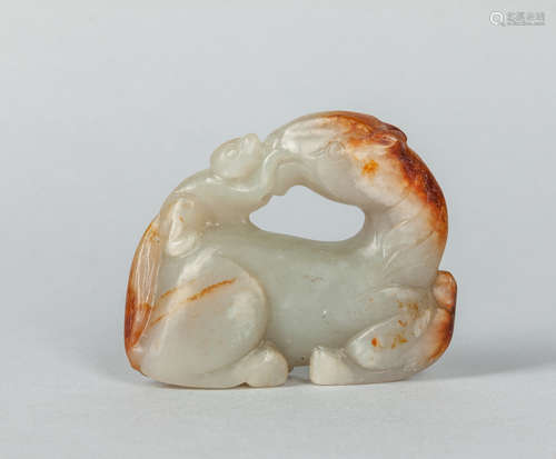 Chinese Jade Carving of Horse