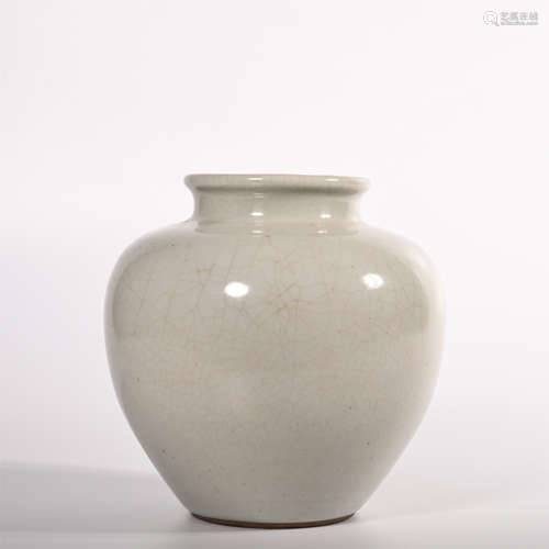 Qing Dynasty Qianlong imitation glaze jar