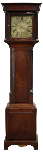 An English Georgian tall case clock