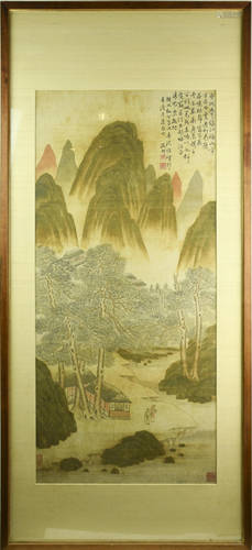 After Zheng Ming (1470-1559), Ming Period, Landscape