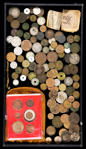 Collection of U.S. and foreign mixed currency