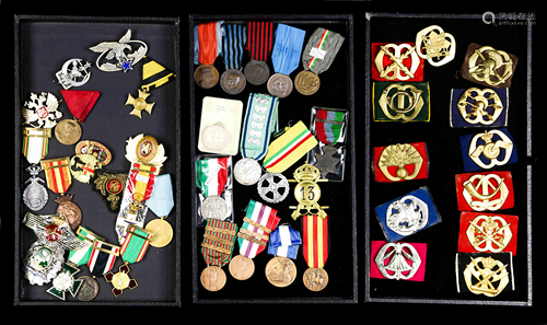 (lot of 45) European commemorative military medals