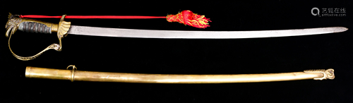 North Vietnam officer's sword