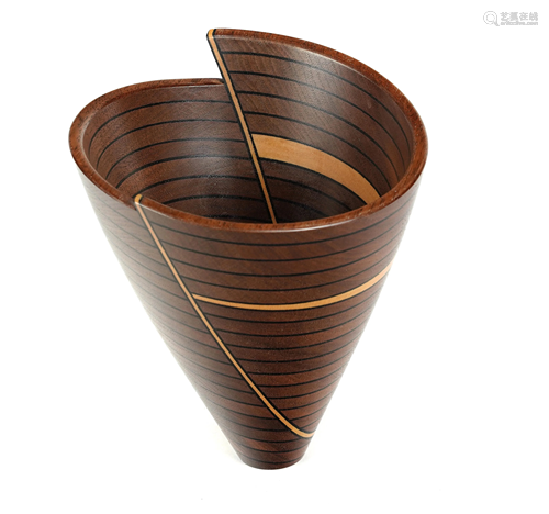 Laminated Wood Vessel, Virginia Dotson