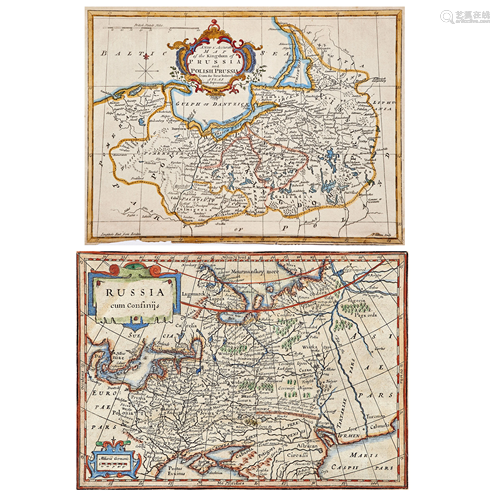 Maps, Philipp Cluver and Sieur Robert