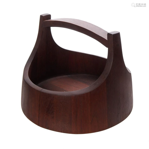 WOODEN DANISH ICE BUCKET