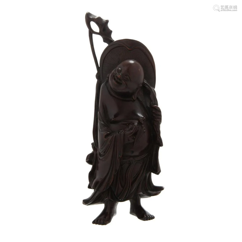 CARVED ZITAN LOHAN FIGURE