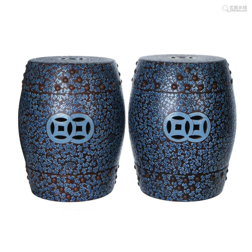 YIXING CLAY GARDEN STOOLS