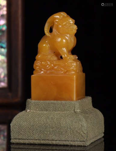 GUANGXU MARK TIANHUANG STONE SEAL