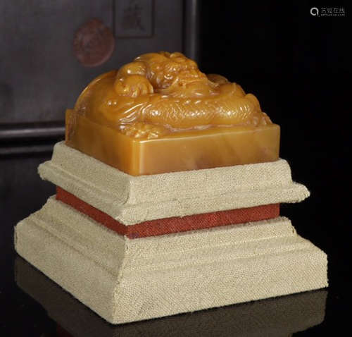 KANGXI MARK TIANHUANG STONE SEAL