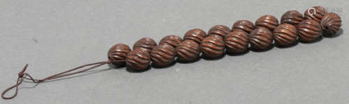 CHENXIANG WOOD BEADS STRING BRACELET