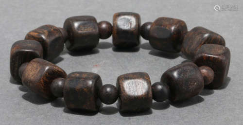 CHENXIANG WOOD BEADS STRING BRACELET