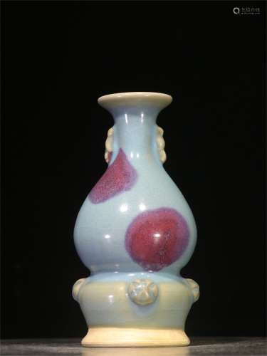 Old Collection.Exquisite Vase Ornament  , Jun Kiln