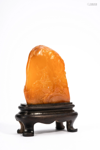 Chinese Yellow Soapstone Seal