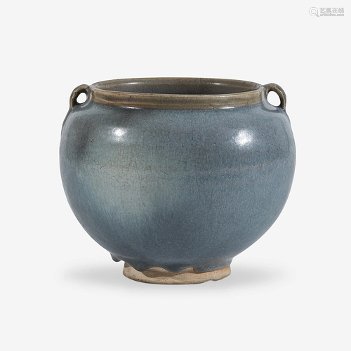 A Chinese Jun-type jar, Jin/Yuan dynasty