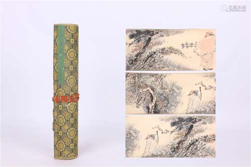 Long Scroll :Figure Painting  by Fang Zengxian