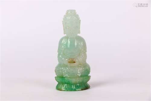 Old Jadeite Buddha Ornament