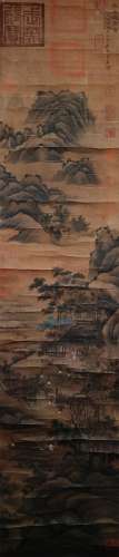 Landscape Painting  by Zhu Jianshen
