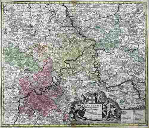 Tobias Conrad Lotter (deutsch, 1717-1777), Trevirensis Archi-Episcopatus (Rheinland-Pfalz (Trier),