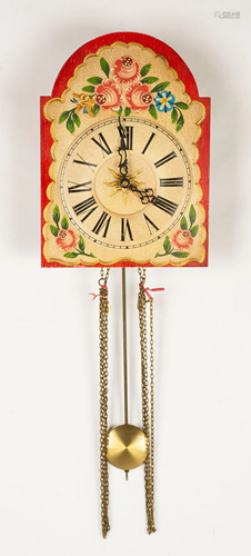 German Wag on Wall Clock