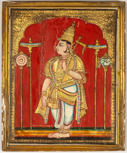 Indian Painting of a Deity