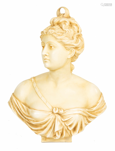 Roseville Bust of the Goddess Diana