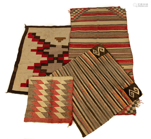 (4) Navajo Weavings