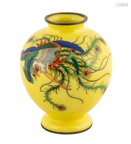 Japanese Cloisonné Vase