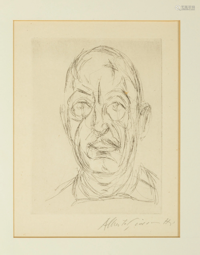 Alberto Giacometti (Swiss, 1901-1966) Etching