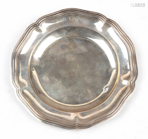 (6) Sterling Silver Royal Presentation Plates