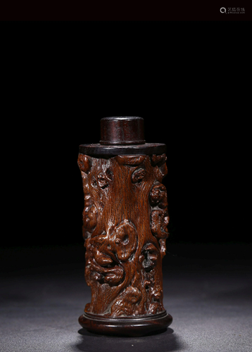 A Longan wood Caddy