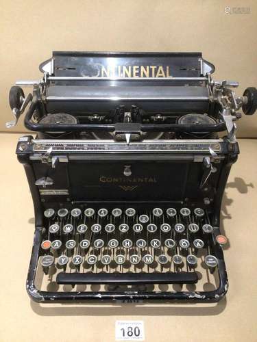 A VINTAGE GERMAN CONTINENTAL TYPEWRITER, 563210-I (S104)