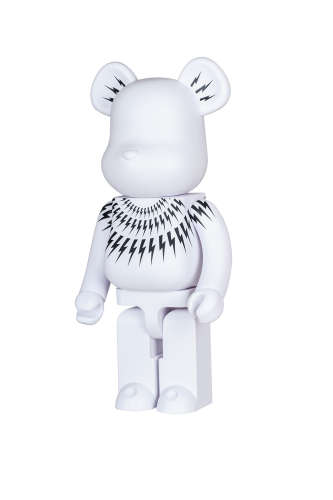 2020 年作 BE@RBRICK X NEIL BARRETT 澳门限定 黑白闪电 BE@RBRICK X NEIL BARRETT MACAU, 2020