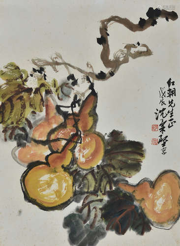 沈桑坚 花鸟