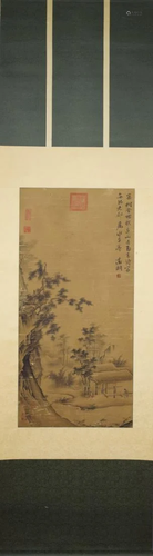 A PAINTING OF VILLAGERS, WEN ZHENGMING