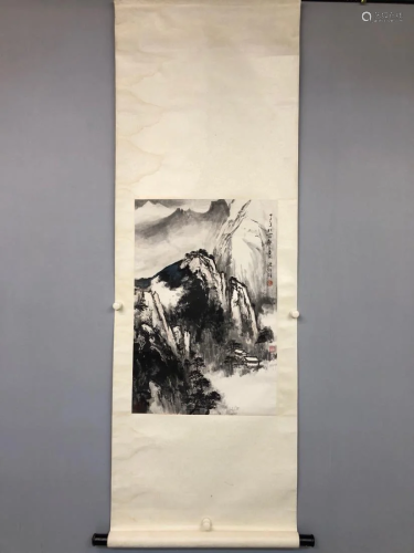 A PAINTING OF MOUNTAIN LANDSCAPE, CHEN WEIXIN