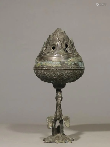 Chinese Bronze Incense Burner