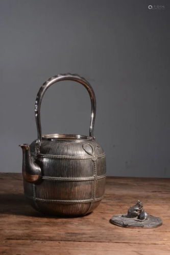 Japanese Silver Teapot