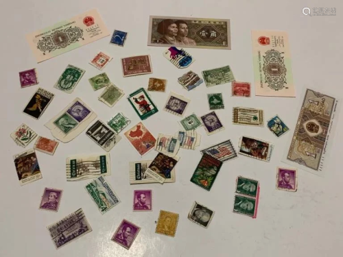 Group of World Wide Stamps