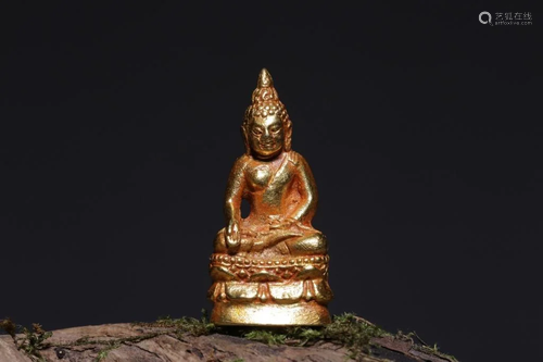 Chinese Gold Buddha