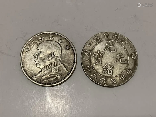 Two Chinese Coins