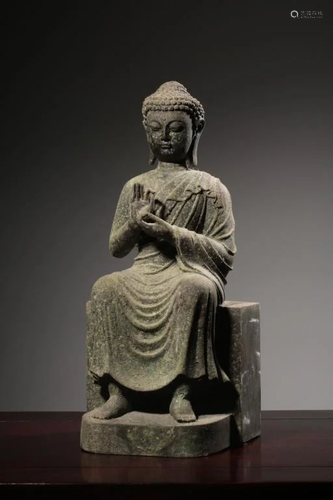 Qing Chinese Bronze Buddha