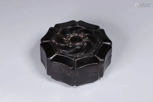 Chinese Zitan Wood Box