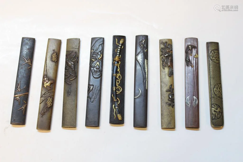 Group of Fine Japanese Letter Opener Case